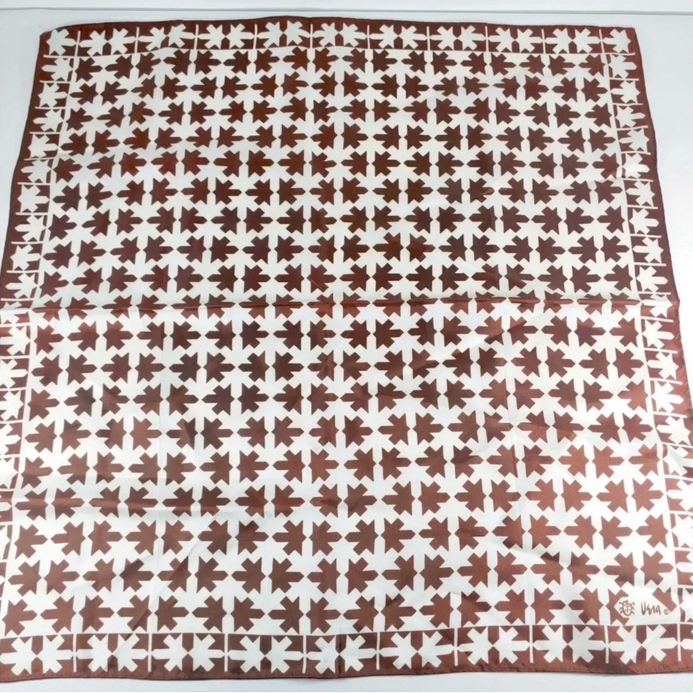 Vintage 1960s Vera Neumann Ladybug Small Scarf Hankie